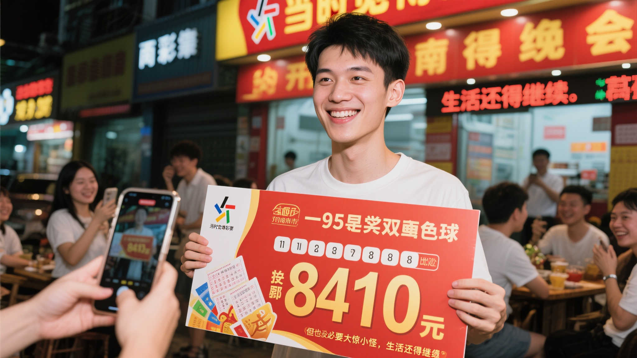 95后淡定领取双色球841万大奖 中奖后仍从容参加聚会 95后淡定领取双色球841万大奖 中奖后仍从容参加聚会