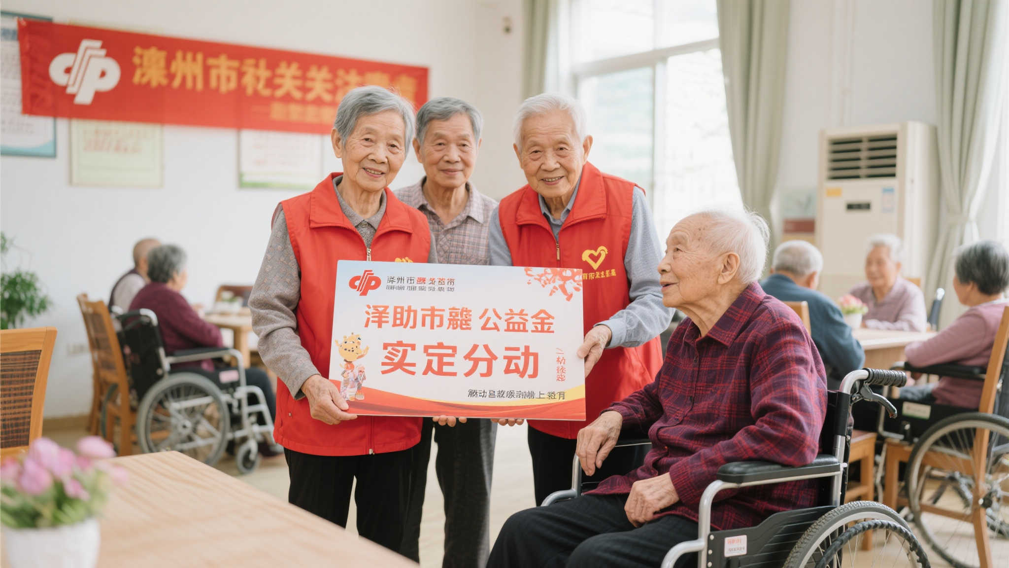汕头养老服务获福彩公益金鼎力助推