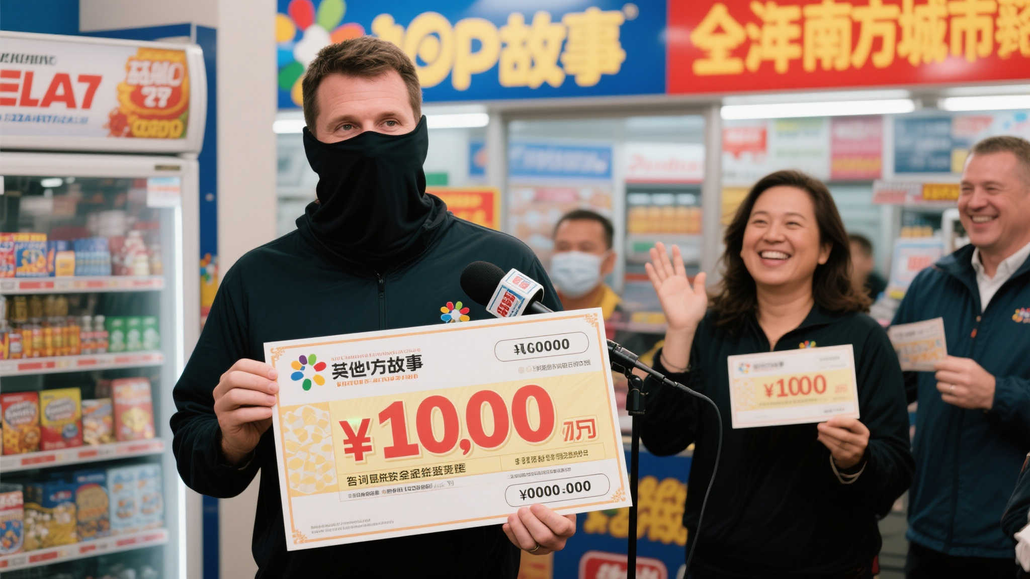 男子10元擒双色球2788万 兑奖现场急问奖金到账时间 男子10元擒双色球2788万 兑奖现场急问奖金到账时间