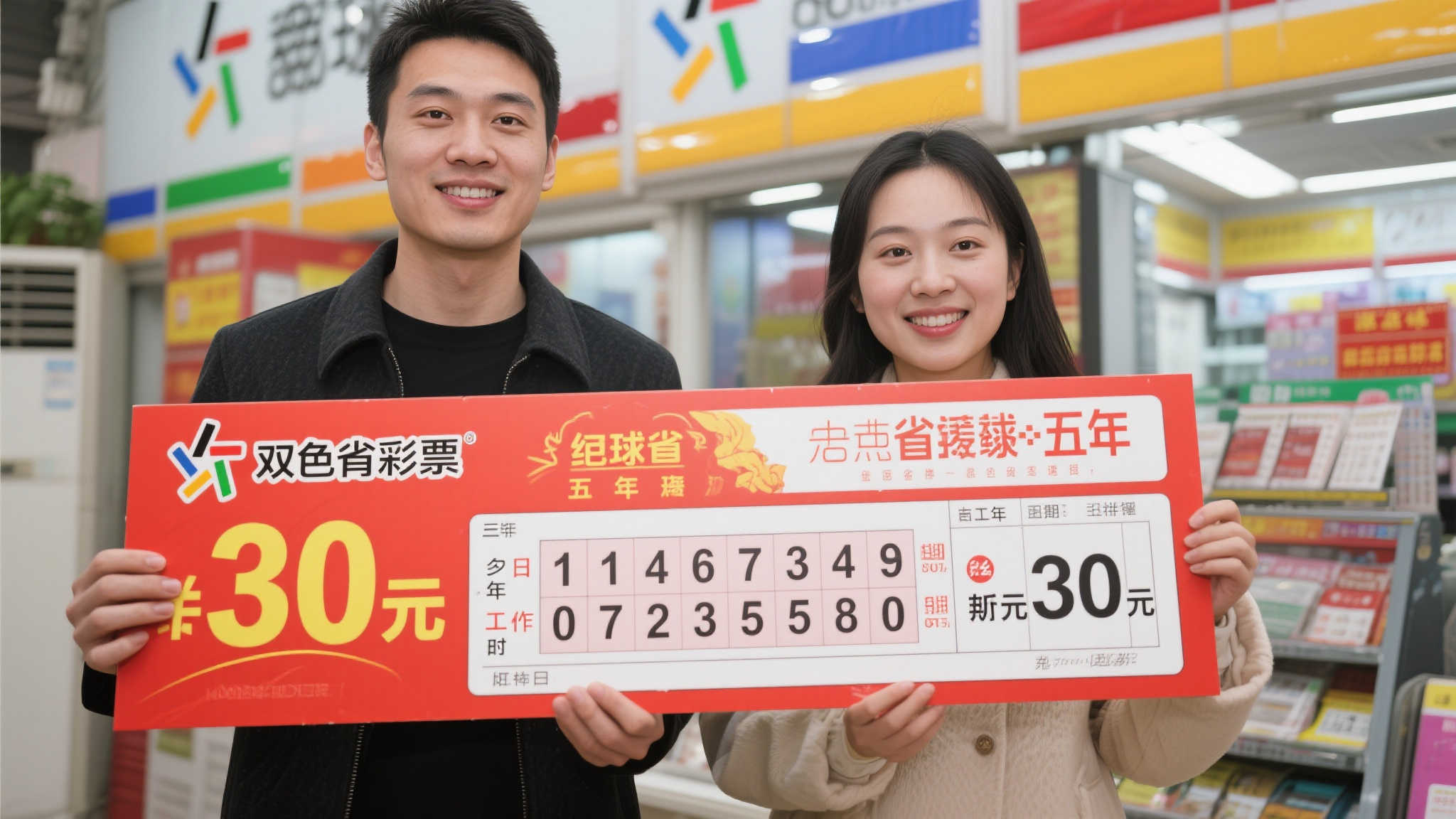 男子30元中双色球7710万 守号献爱意火速兑奖 男子30元中双色球7710万 守号献爱意火速兑奖